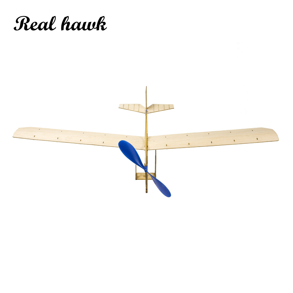 Kids Educational Resources - Kit d'avion alimenté par élastique STEM,