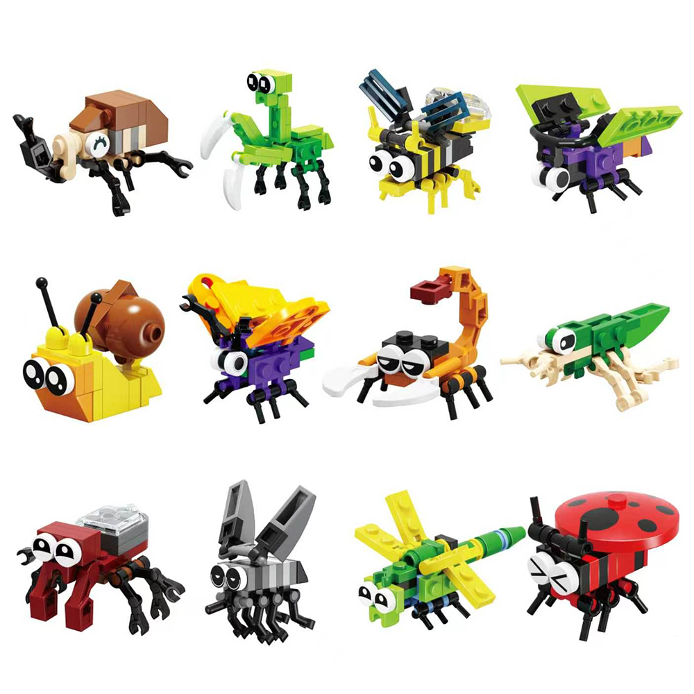 Kingdom Kids Education - 12 pièces/ensemble Blocs de construction Royaume