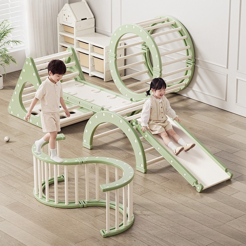 Kids Education Tips - Structure d'escalade intérieure en plastique anti-basculement