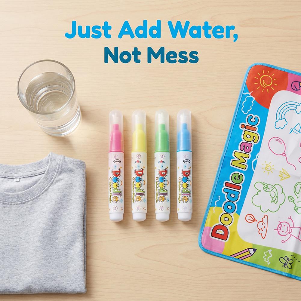 Kids Education Tips - Pinceau magique à eau pour enfants,
