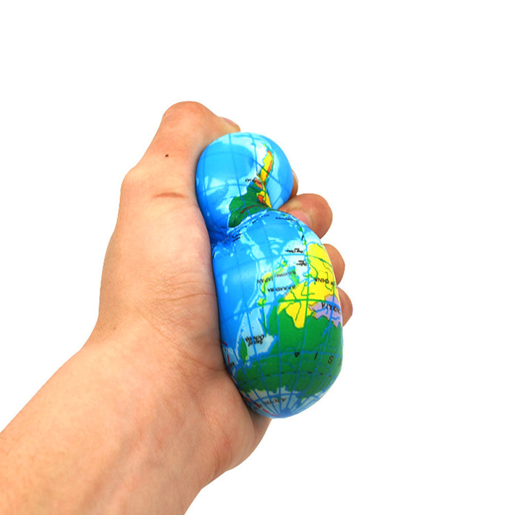 Educational Globe For Kids - 6 balles anti-stress pour enfants, jouets