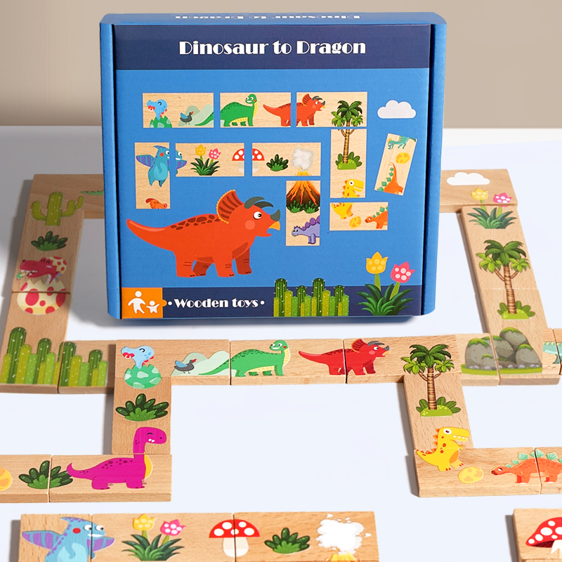 Kids Education Board - Puzzle en bois pour enfants, motif