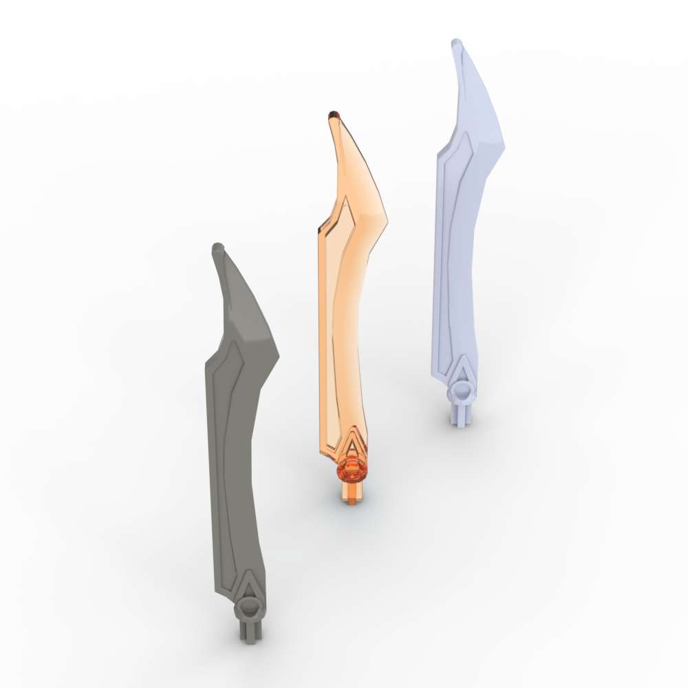 Kids Education Tips - MOC 10PCS 11305 avec pointe incurvée,