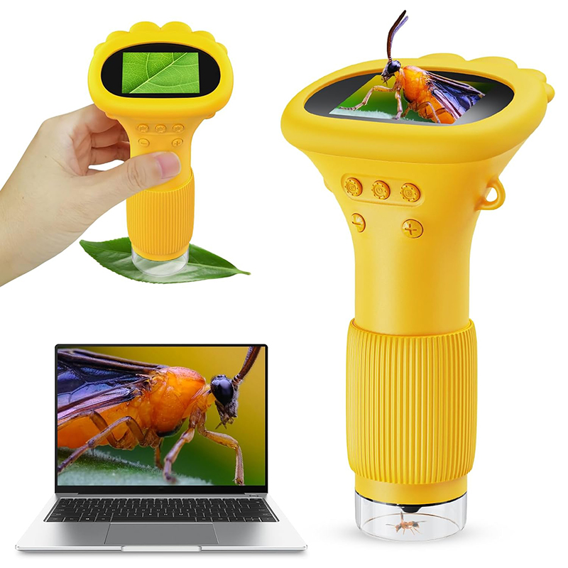 Kids Definition Of Education - Microscope numérique portable pour enfants, microscope