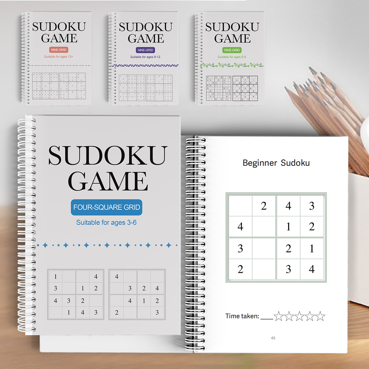 Kids Education Level - Livre de puzzle Sudoku amusant et