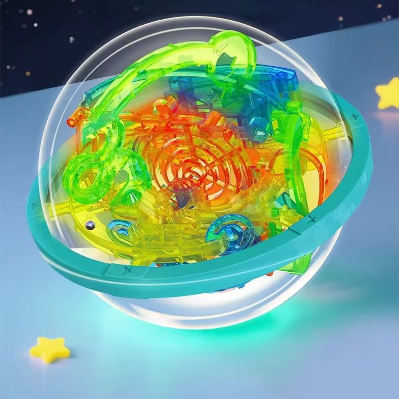 Kids Education Level - Balle de labyrinthe 3D qui brille