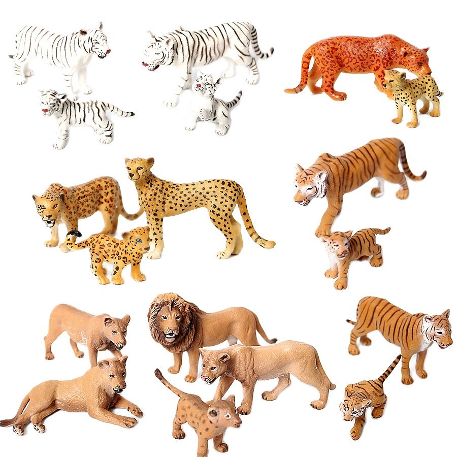 Kingdom Kids Education - Figurines d'animaux sauvages authentiques du Royaume