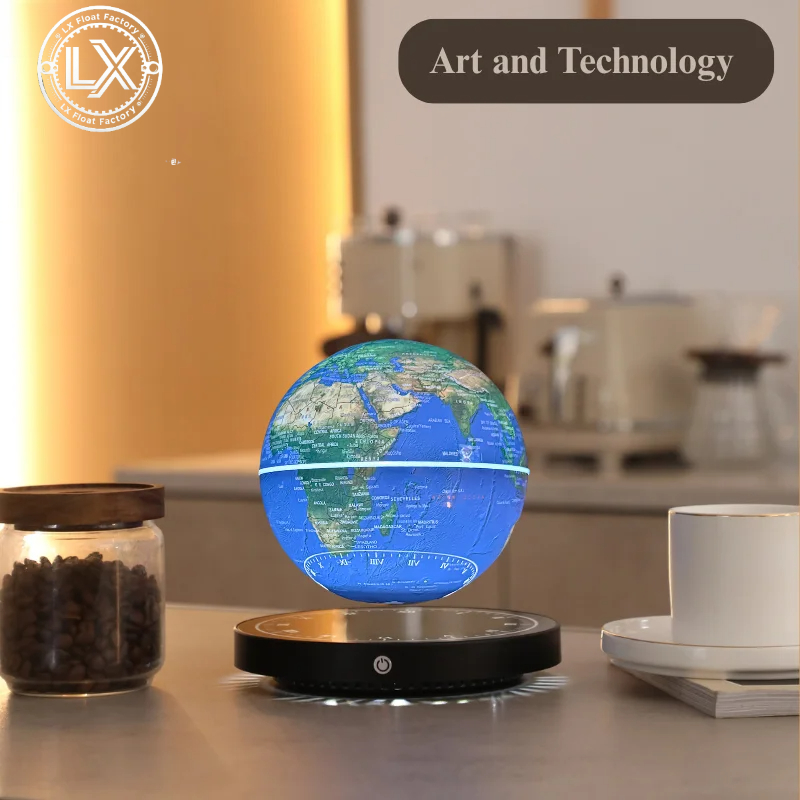 Educational Globe For Kids - Globe flottant à lévitation magnétique avec