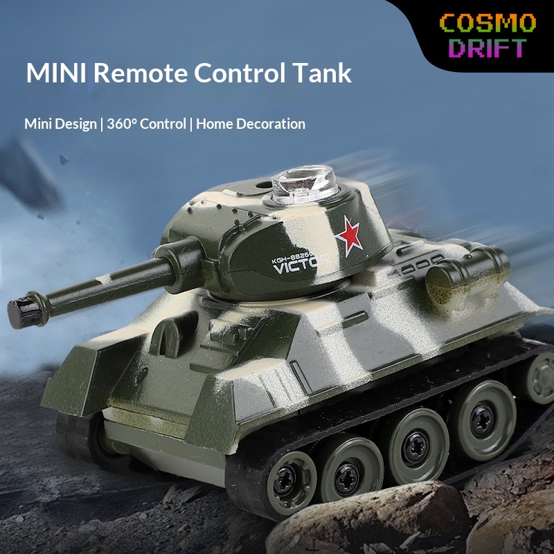 Kids Education Channel - Mini tank télécommandé 4 canaux sans