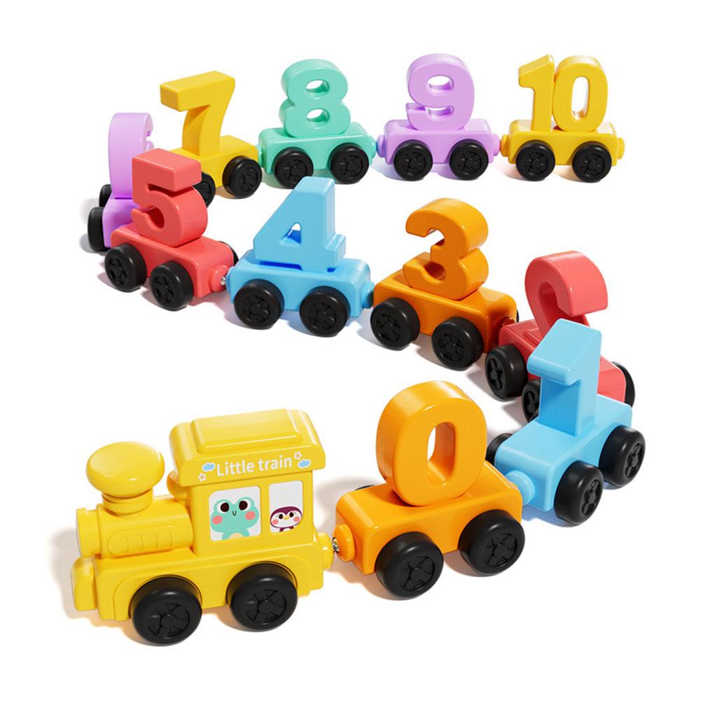 Kids Educational Resources - Jouet éducatif Montessori, train en bois