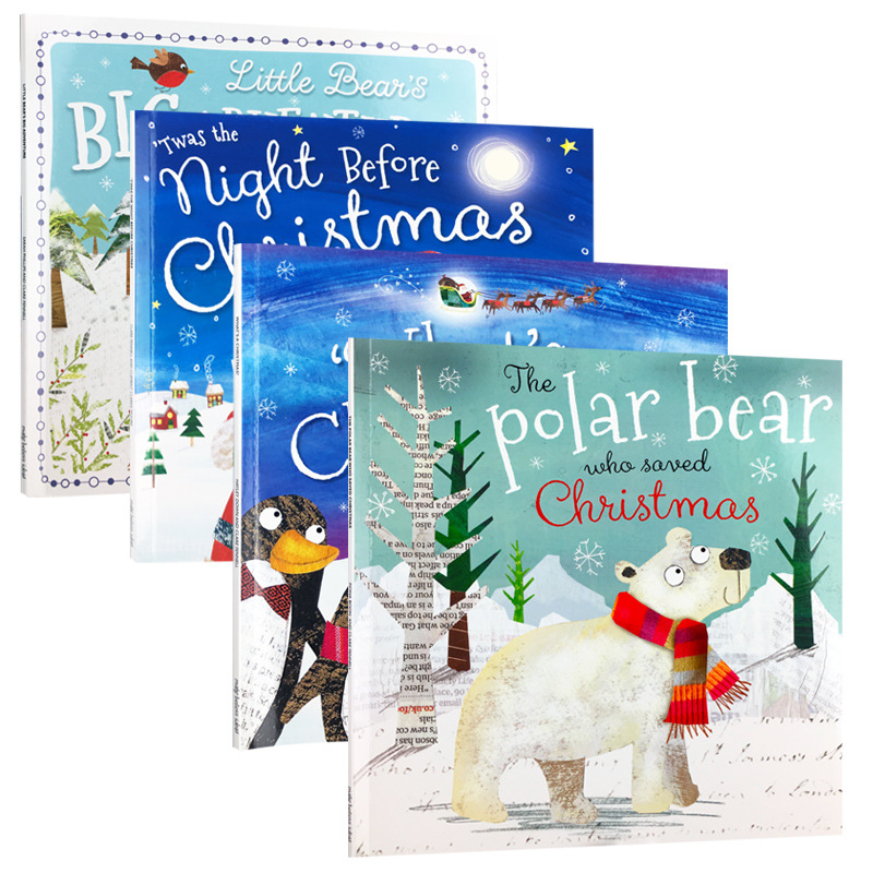 Kids Education Story - 4 livres mon livre de noël
