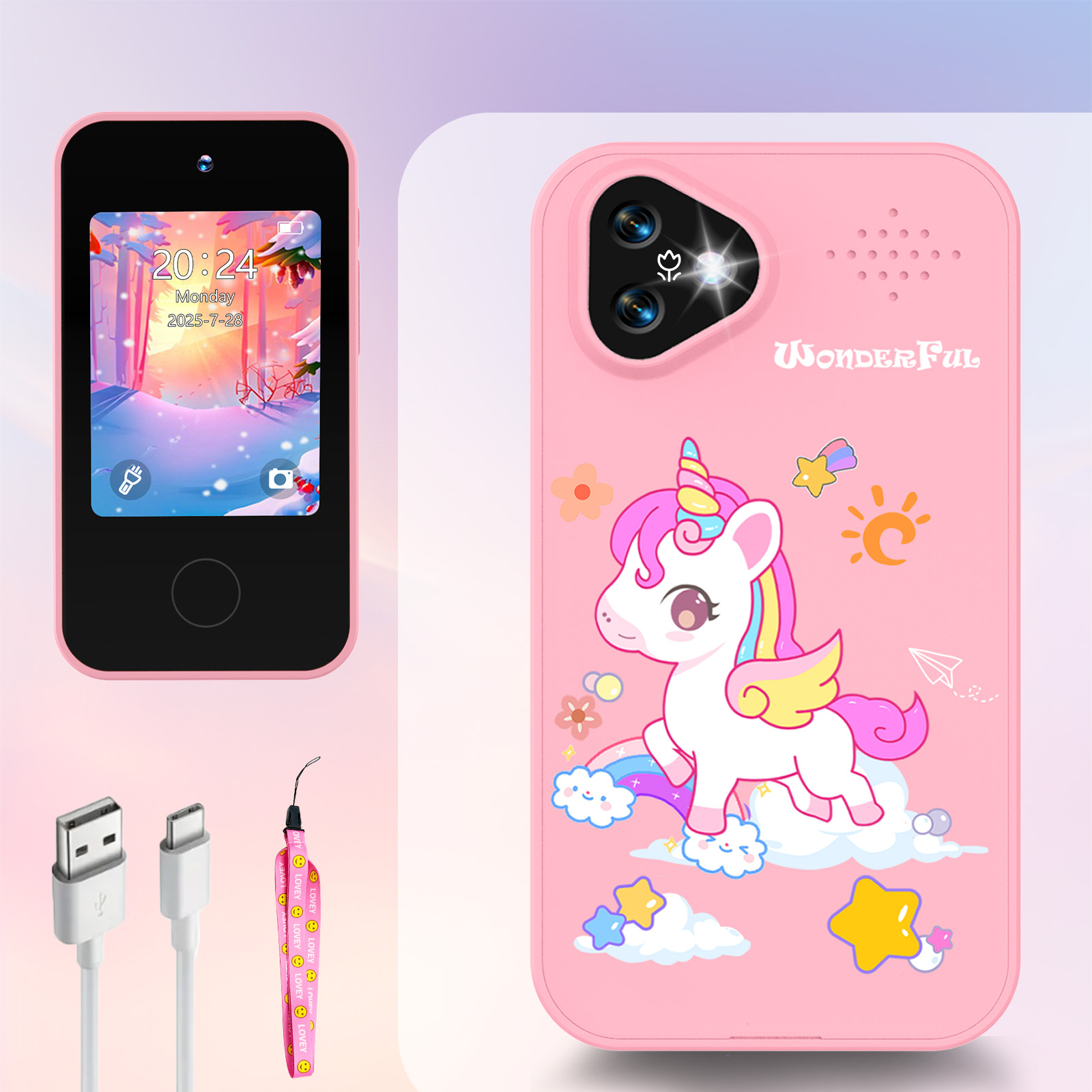 Kids Education Mobile - Jouets pour enfants, appareil photo intelligent