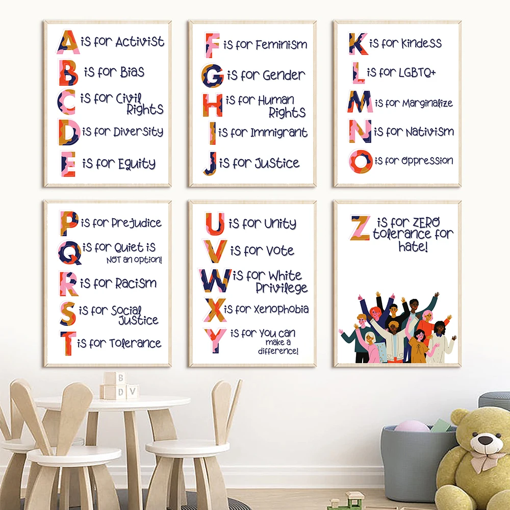 Kids Education Quote - Affiches imprimées de citations sur les