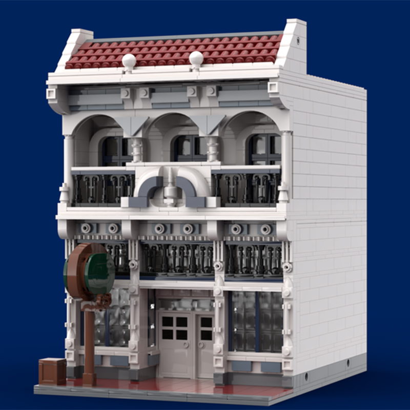 Kingdom Kids Education - 1469 pièces MOC Magic Kingdom Hall