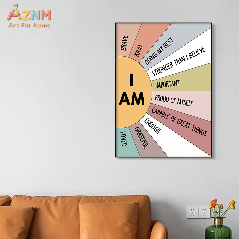 1 pièce - Affiche éducative co - Kids Education Quote avis et prix