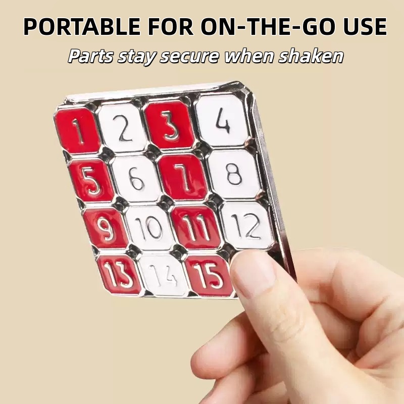 Puzzle coulissant en métal, mi - Brain Teaser Cube avis et prix