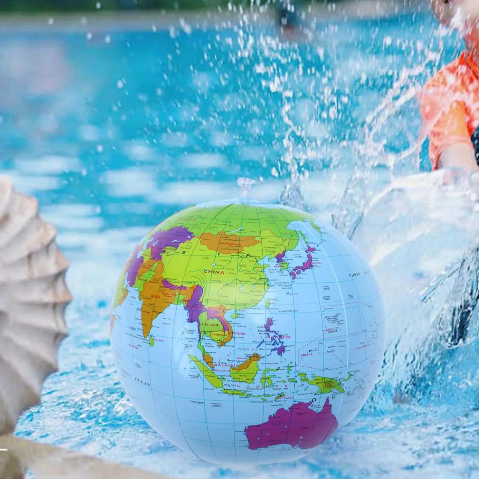 Ballon de plage gonflable de 3 - Educational Globe For Kids avis et prix