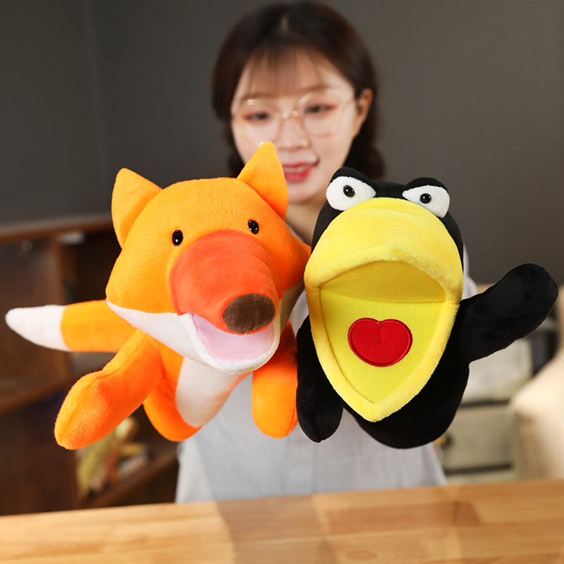 Marionnette à main en peluche  - Kids Education Story avis et prix