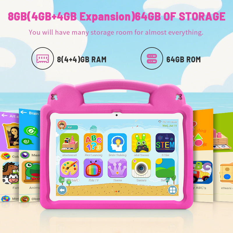 Tablette enfant ANRY 10 pouces - Kids Education Software For Pc avis et prix