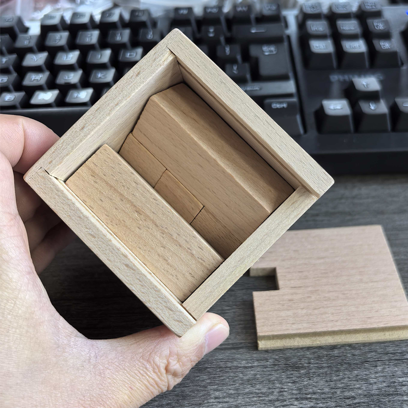 Boîte de puzzle en bois pour a - Brain Teaser Cube avis et prix