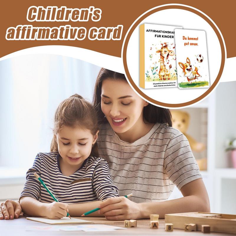 Cartes d'empowering pour enfan - Kids Education Quote avis et prix