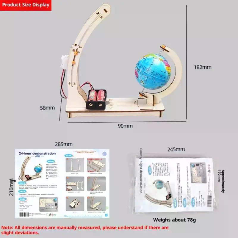 Kit scientifique DIY 1 modèle  - Educational Globe For Kids avis et prix