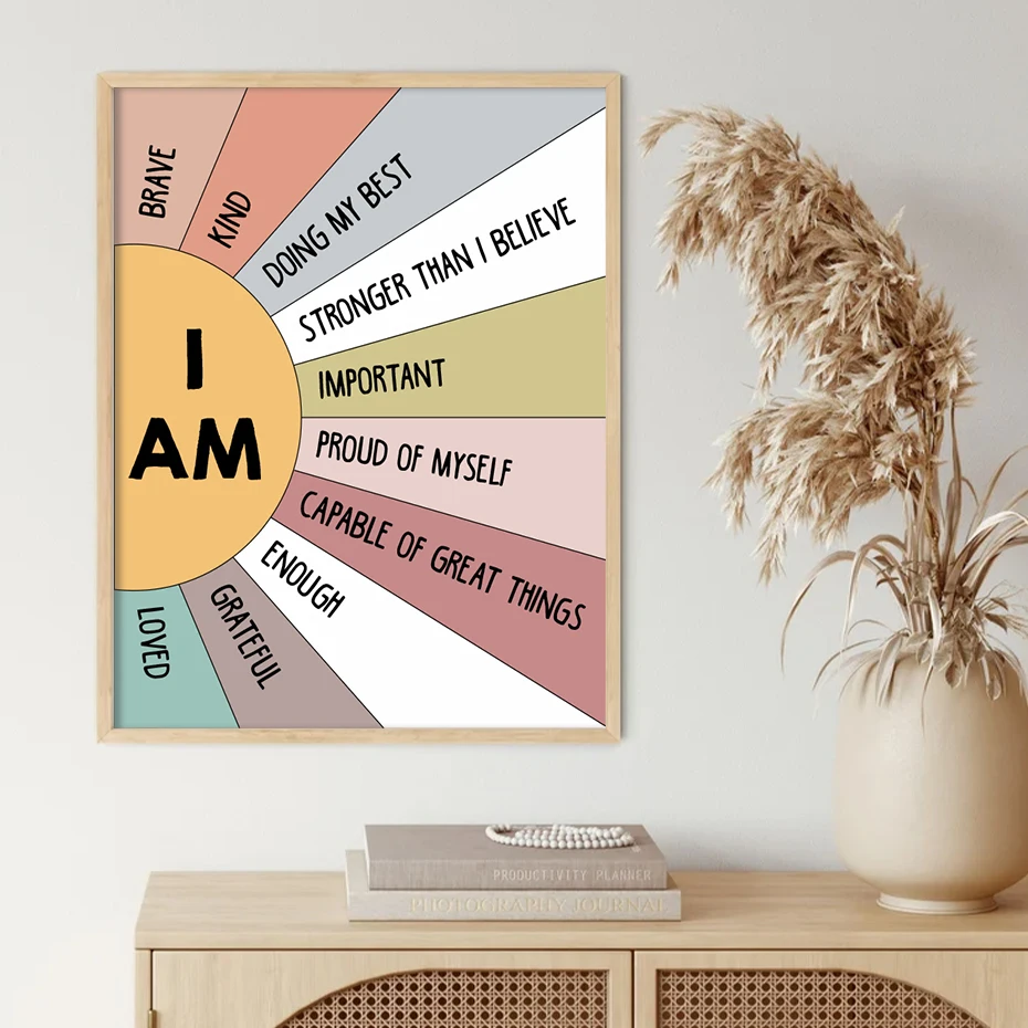 Affiche murale style Boho, 1 p - Kids Education Quote avis et prix