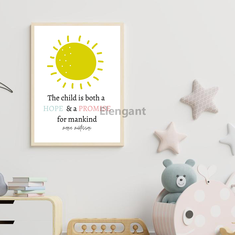 Play est le travail d'un enfan - Kids Education Quote avis et prix