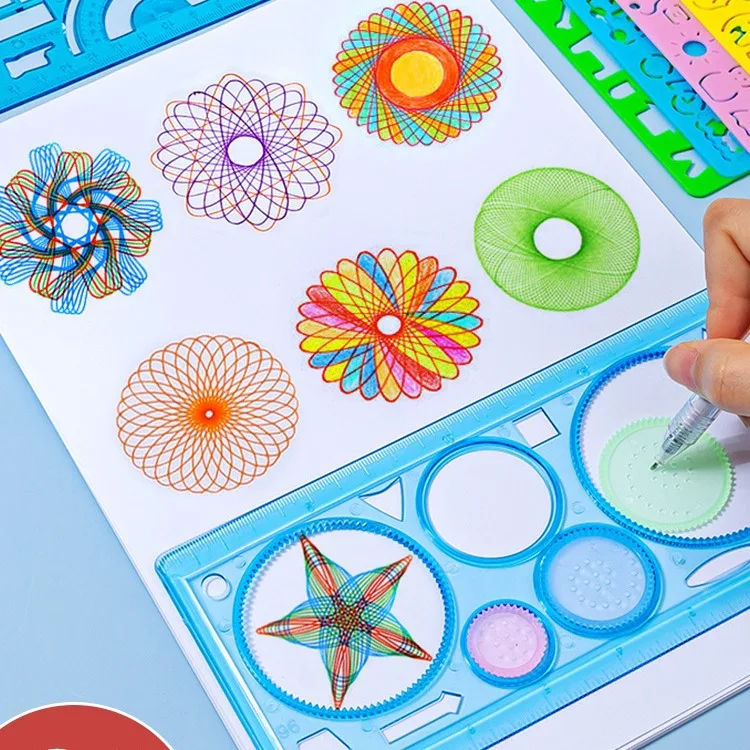 Ensemble de pochoirs de dessin - Kids Education Template avis et prix