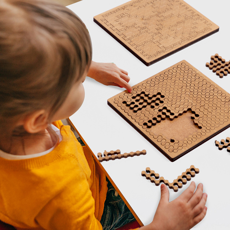 Puzzle Impossible en bois IQ p - Brain Teaser Cube avis et prix