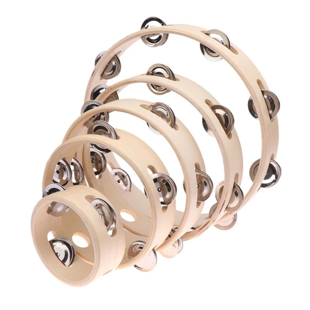 Nouveau Tambourin en Bois à un - Kids Educational Resources avis et prix