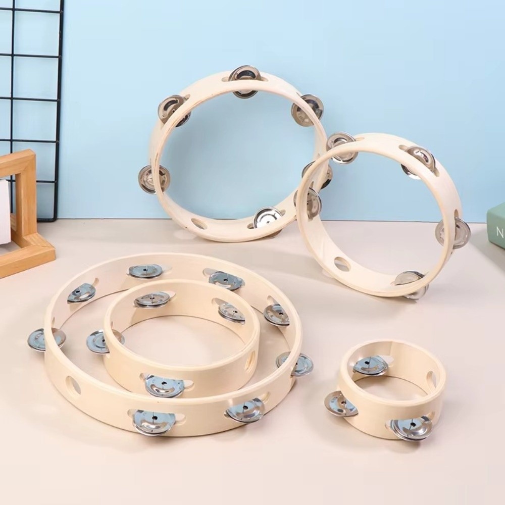 Nouveau Tambourin en Bois à un - Kids Educational Resources avis et prix
