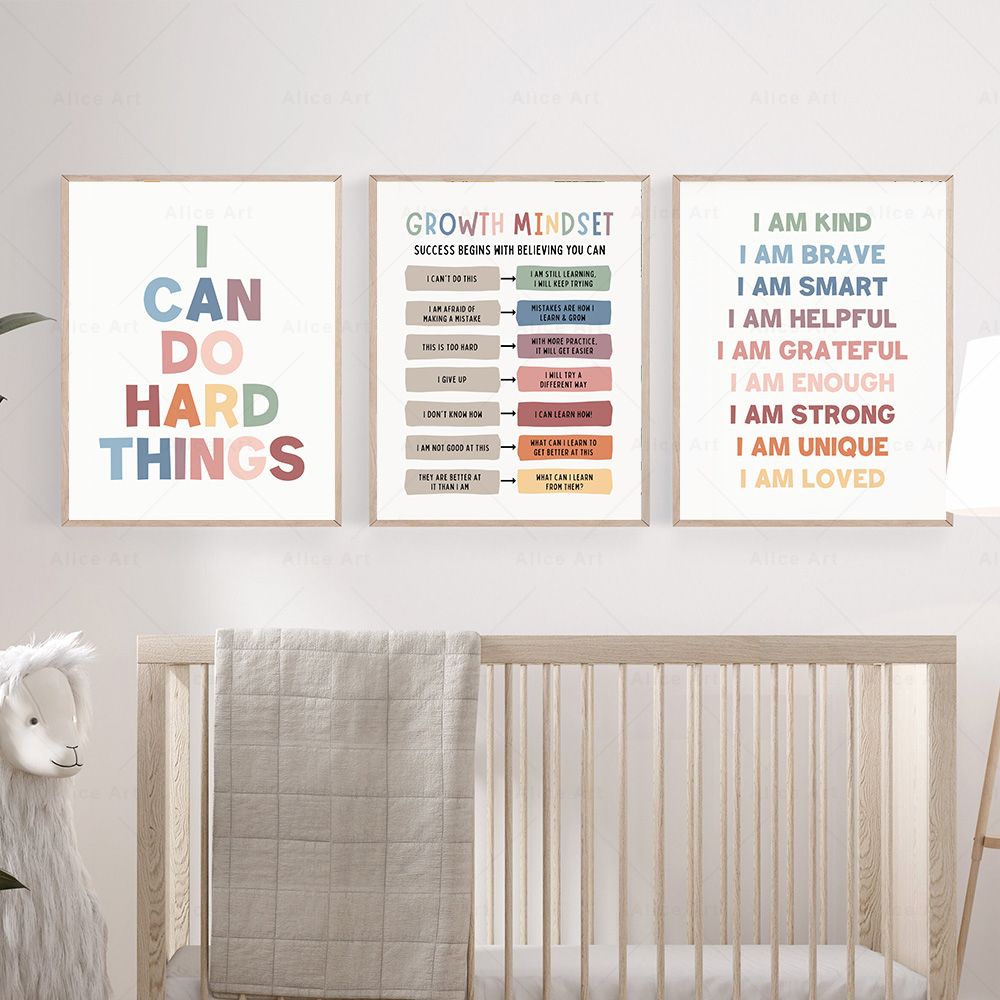 Affiches d'affirmations pour c - Kids Education Quote avis et prix