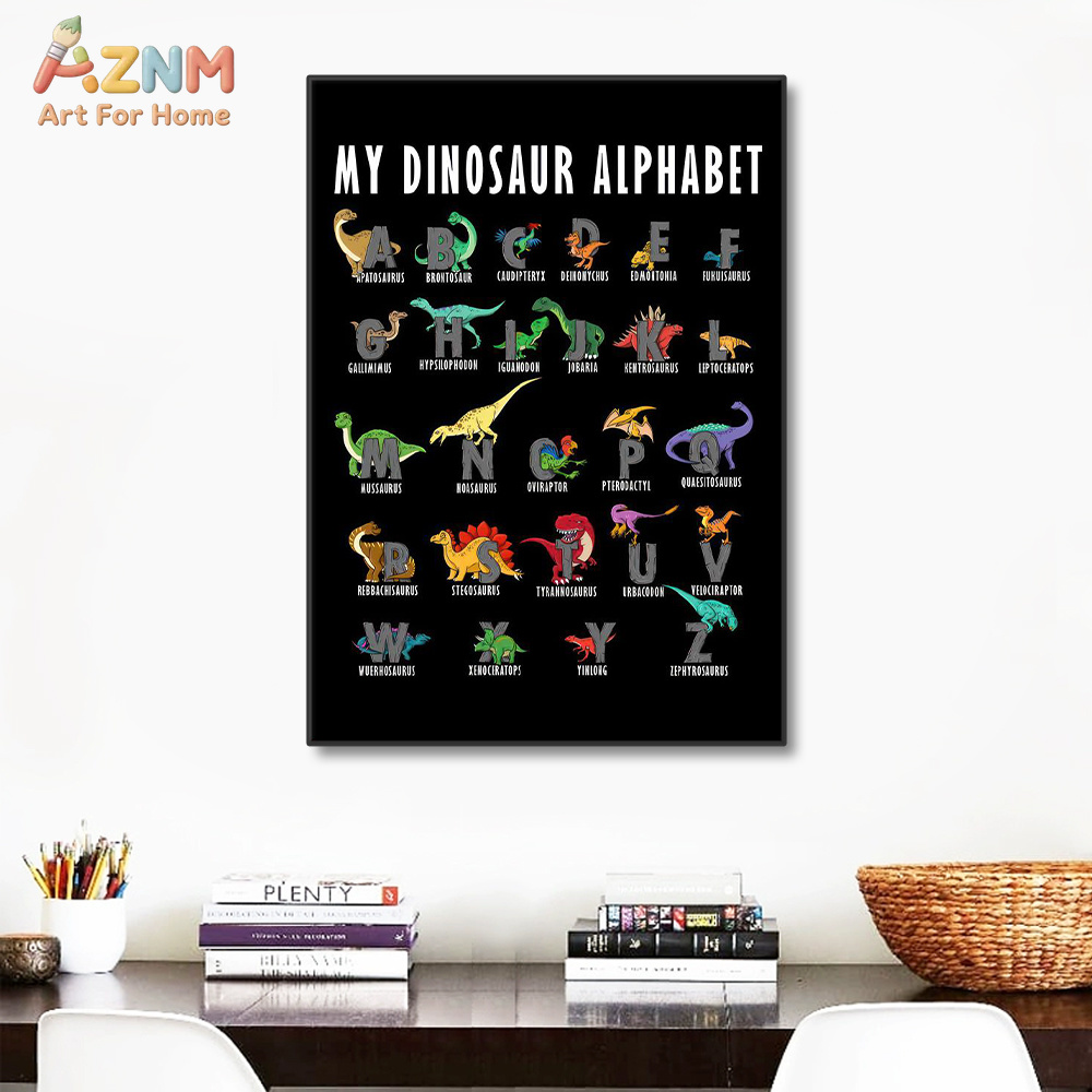 AZNM – impression sur toile de - Kids Education Background avis et prix