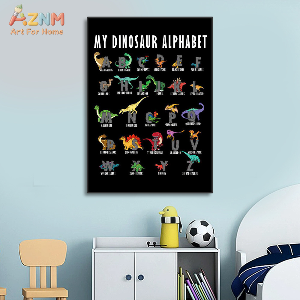 AZNM – impression sur toile de - Kids Education Background avis et prix