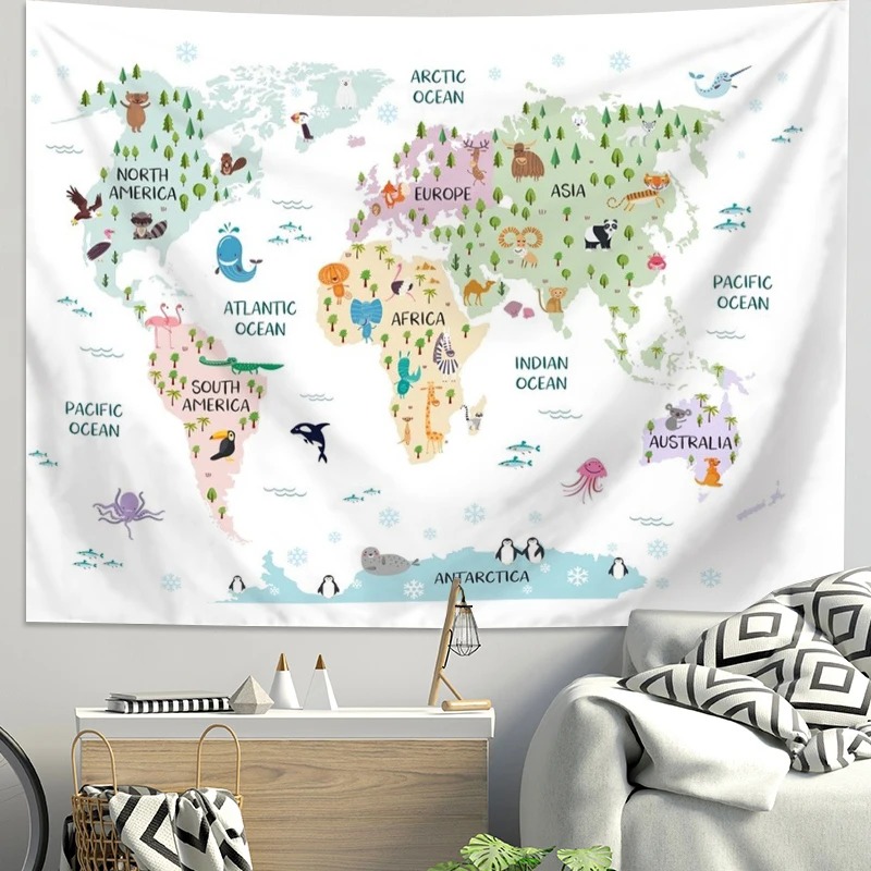 Tapisserie murale en polyester - Kids Education Background avis et prix