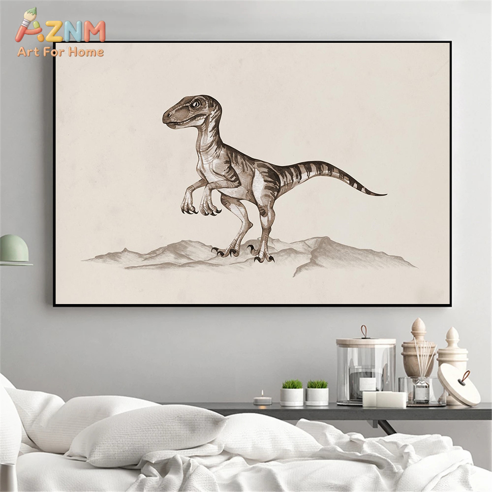 AZNM – toile murale avec dinos - Kids Education Quote avis et prix