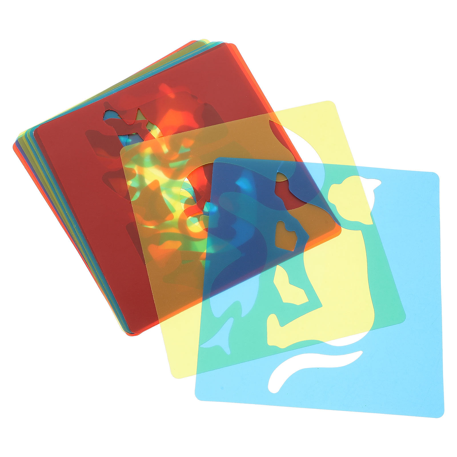 12 pochoirs de dessin en plast - Kids Education Template avis et prix