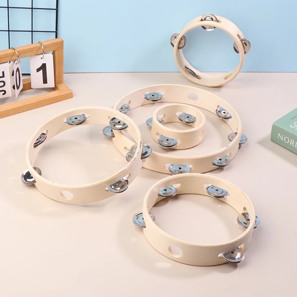 Nouveau Tambourin en bois à un - Kids Educational Resources avis et prix