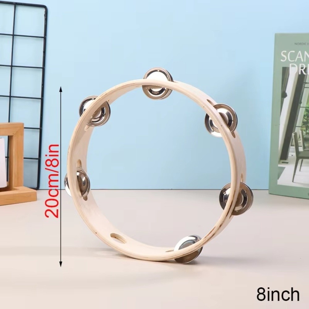 Nouveau Tambourin en bois à un - Kids Educational Resources avis et prix