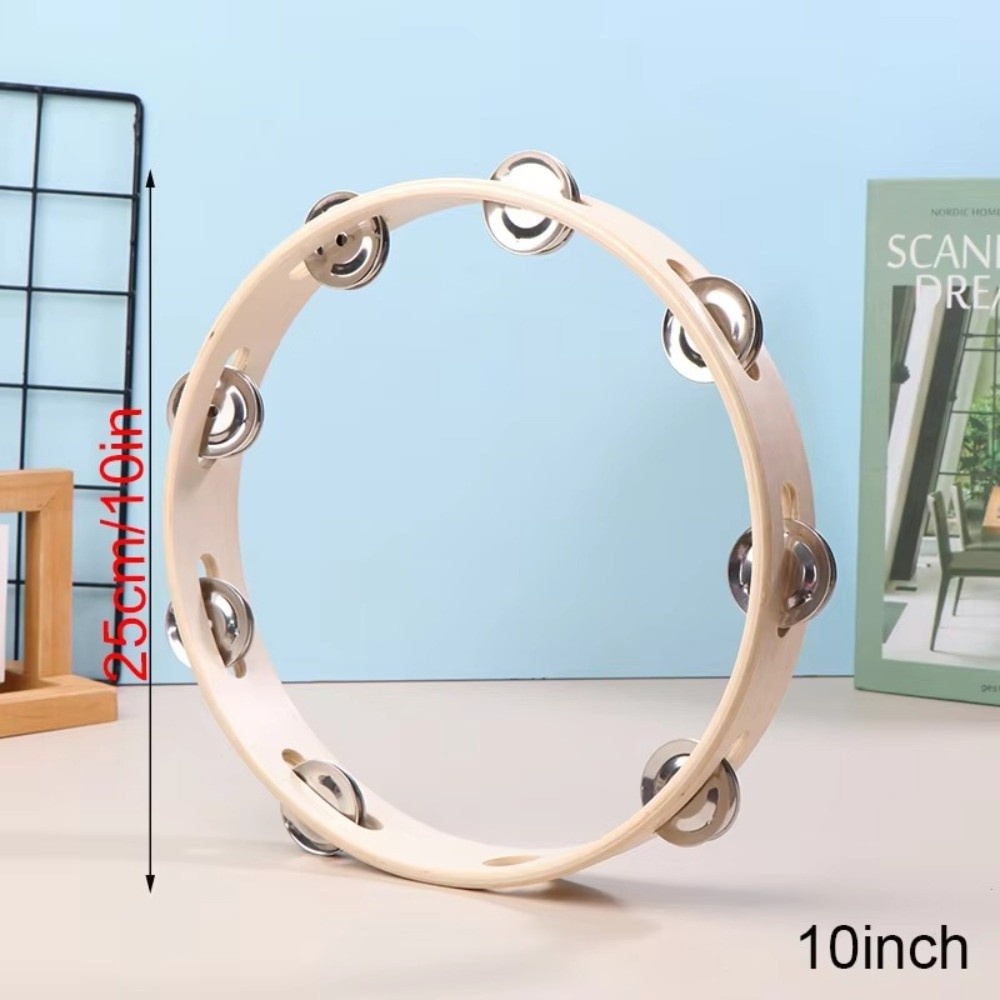 Nouveau Tambourin en bois à un - Kids Educational Resources avis et prix