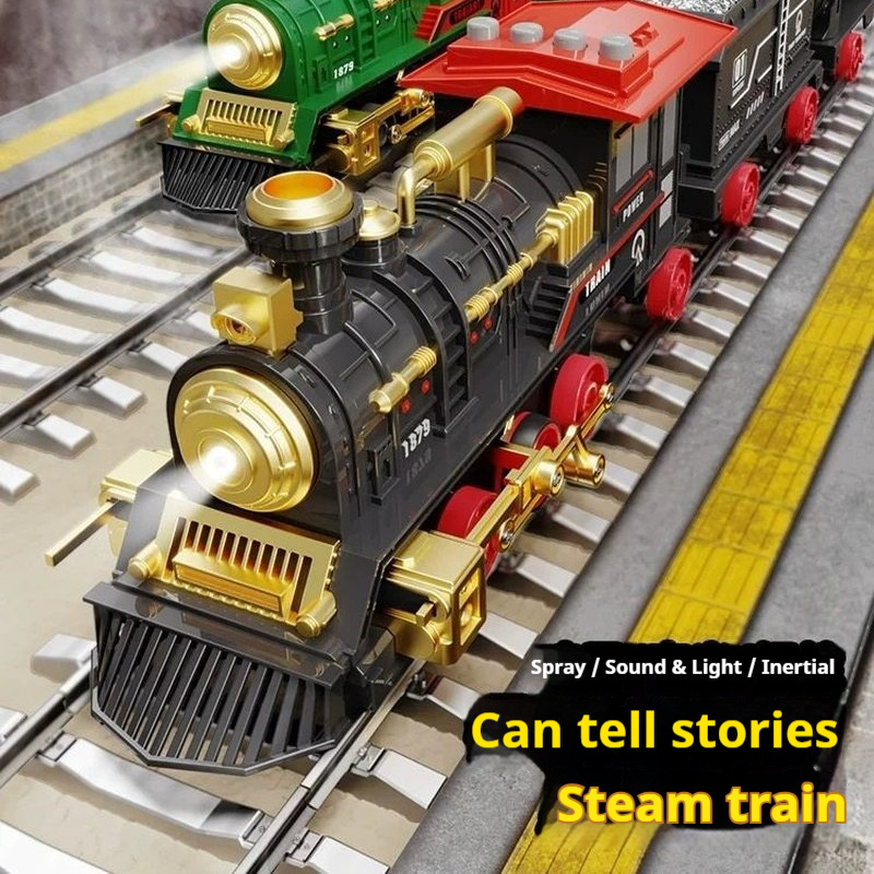 Train électrique rétro pour en - Kids Education Story avis et prix