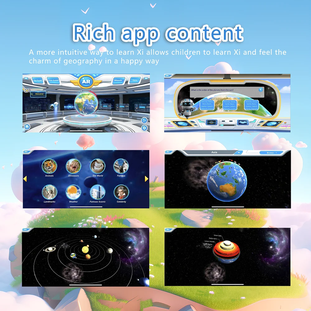 Globe interactif intelligent A - Educational Globe For Kids avis et prix