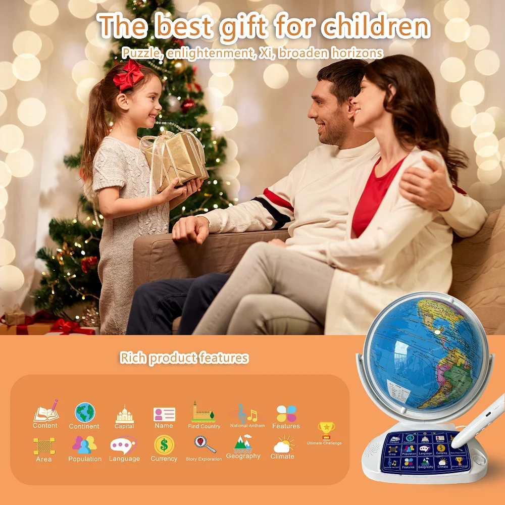 Globe interactif intelligent A - Educational Globe For Kids avis et prix