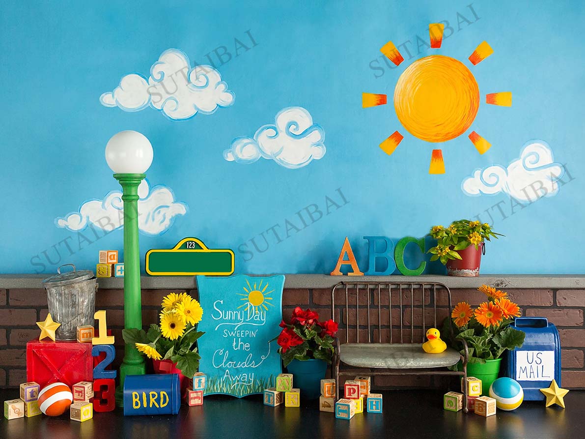 ABC – arrière-plan de photogra - Kids Education Background avis et prix
