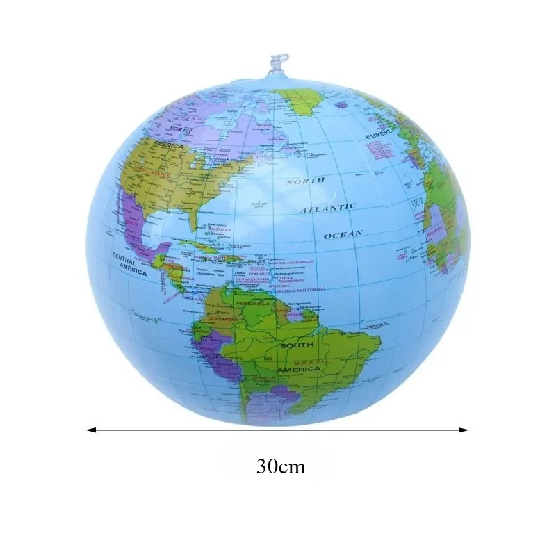 Globe terrestre gonflable faci - Educational Globe For Kids avis et prix