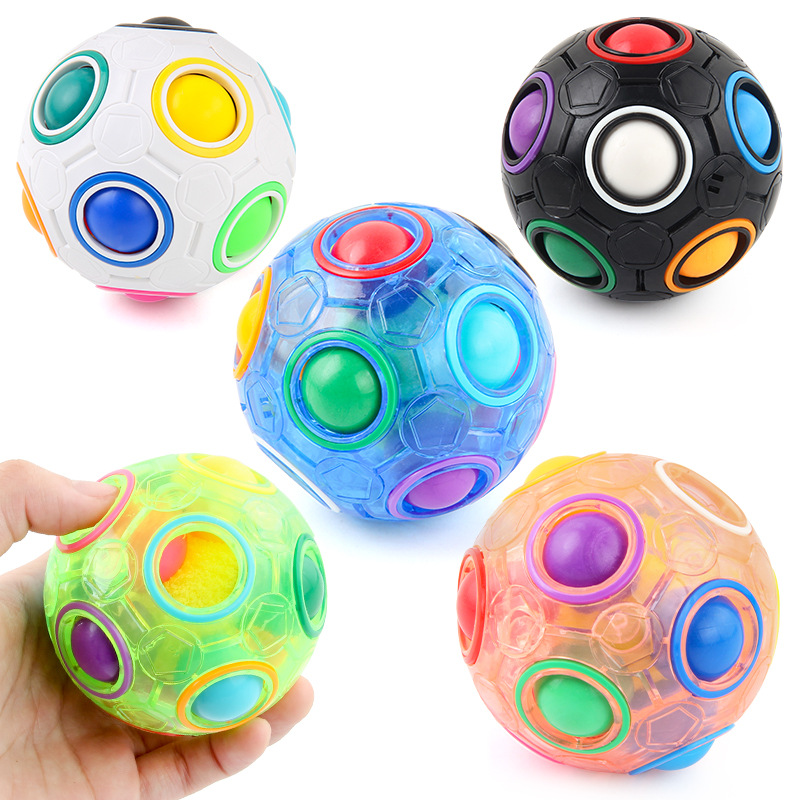 Balle de puzzle arc-en-ciel ma - Brain Teaser Cube avis et prix