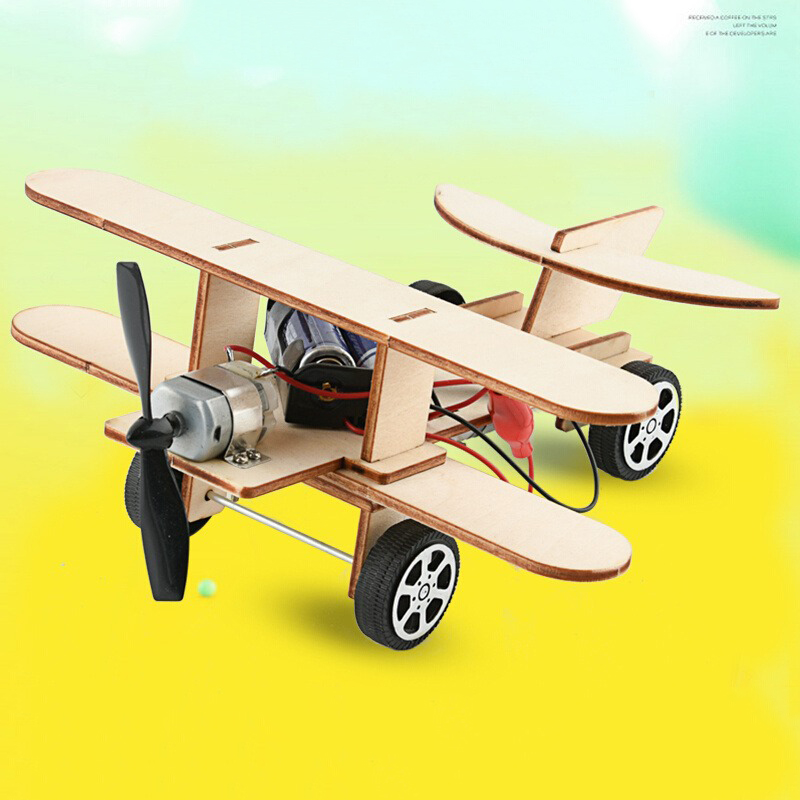 STEM – Kit de modèle biplan él - Kingdom Kids Education avis et prix