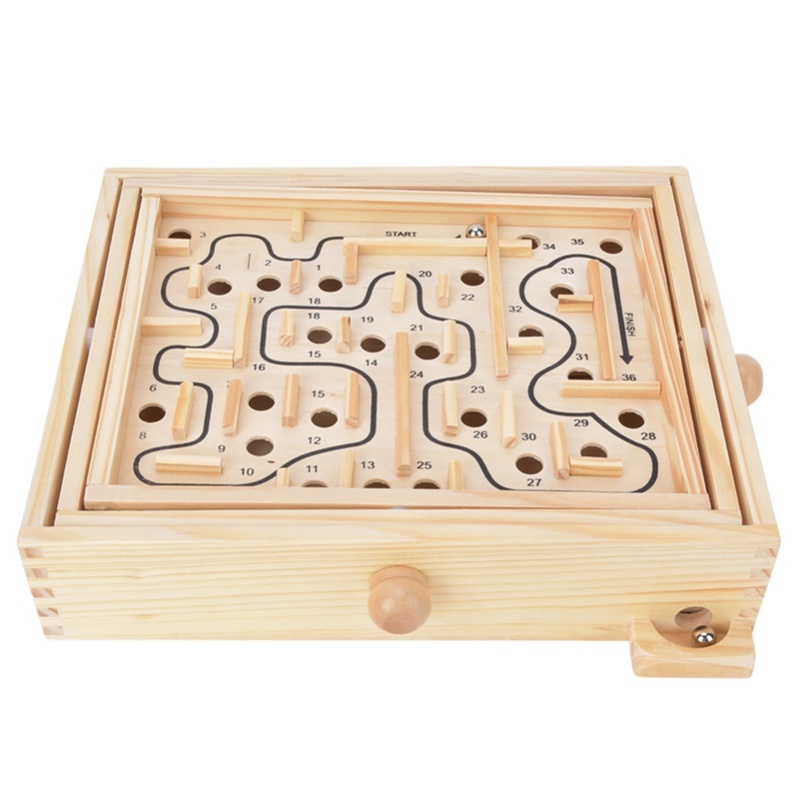 Labyrinthe éducatif en bois po - Kids Education Board avis et prix