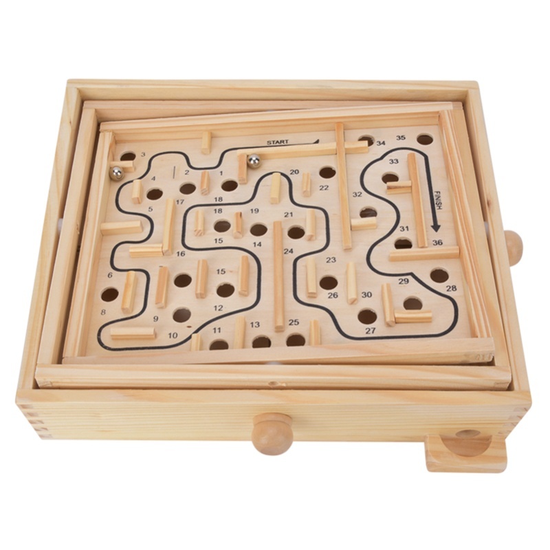 Labyrinthe éducatif en bois po - Kids Education Board avis et prix